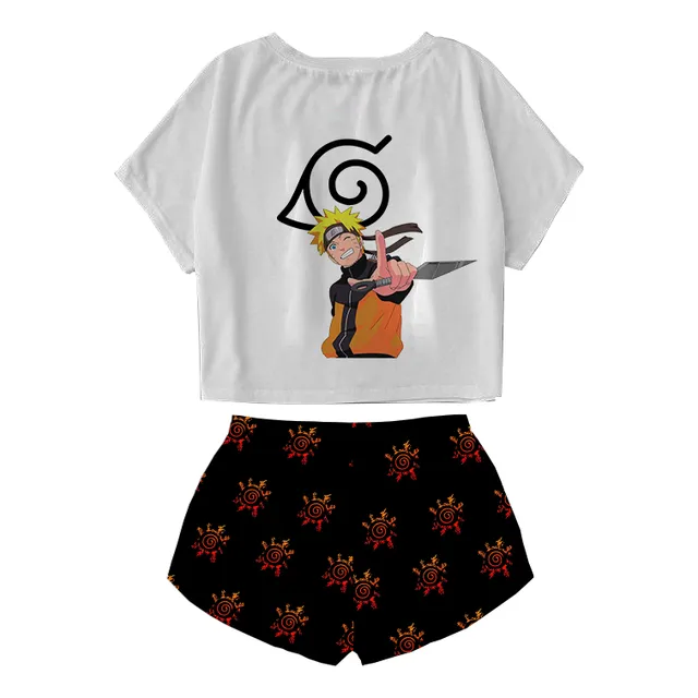 Pijama Naruto Akatsuki Sasuke Pain Mujer Dama Anime Kurama