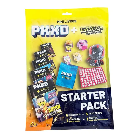 Pkxd Gogos Starter Pack Surpresa - Fun Divirta-se