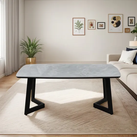 Mesa De Centro Para Café Rectangular Estilo 20063