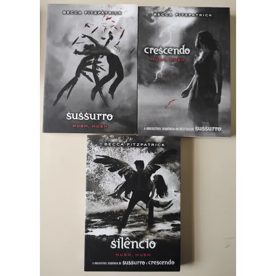 Livro Colecao Hush Hush (novo)