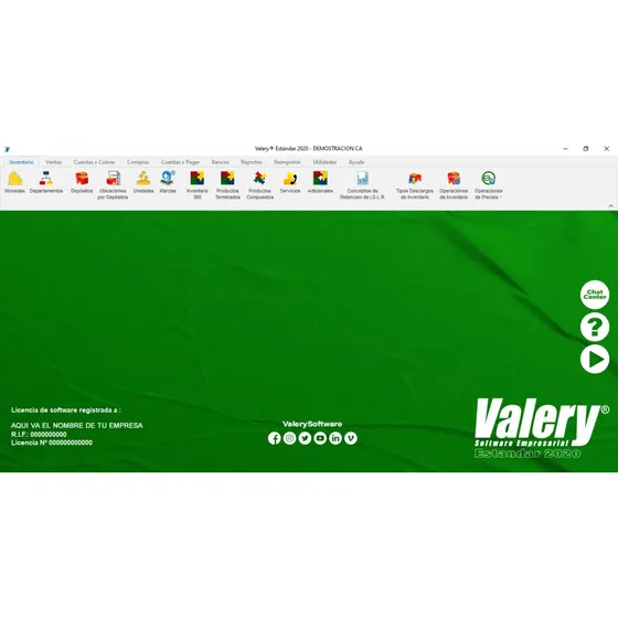 Soporte Tecnico Sistema Administrativo Valery-nivel Nacional