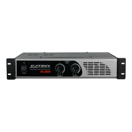 Amplificador De Potência Datrel Pa3000 400w Rms Preto 400 W