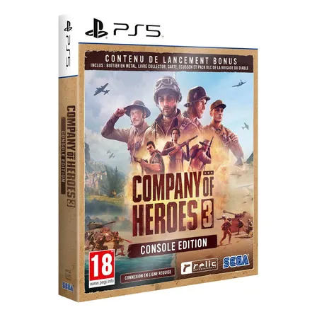 Company Of Heroes 3 Steelbook (europeo) Ps5 Físico