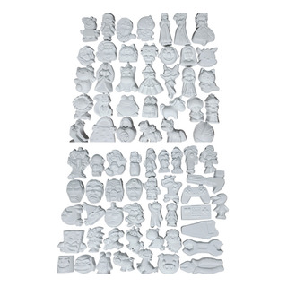 100 Figuras De Yeso Para Colorear 100 Figuras De Yeso Para Colorear