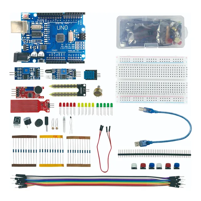 Electrónicos Componentes Kit Para Proyectos Arduino Uno R3 