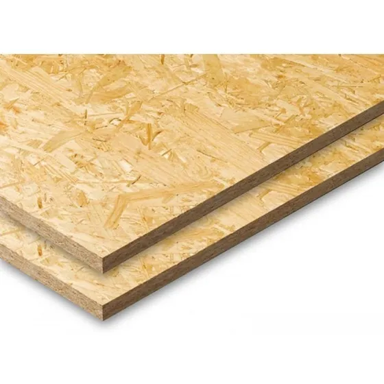 Placas De Osb 8 Mm X 1.22 X 2.44 Cms Ontil Marrón Claro