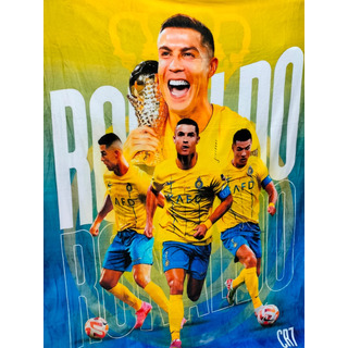 Cobertor Matrimonial. Frazada Ligera Cristiano Ronaldo Cr7 . Cobertor Matrimonial. Frazada Ligera Cristiano Ronaldo Cr7 .