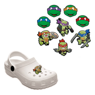 8 Pines Tortugas Ninja Para Sandalias Shoe Charms 8 Pines Tortugas Ninja Para Sandalias Shoe Charms
