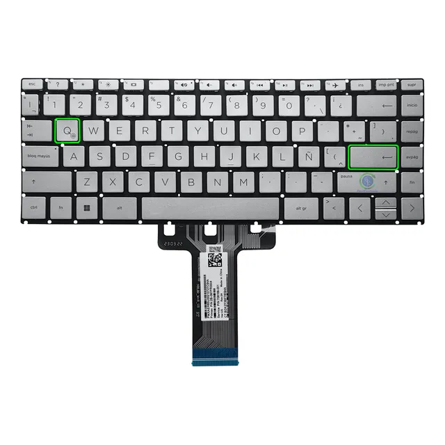 Teclado Para Hp 14-dk1508la 14-cf 14-dk 14-df 240 G8 G9 Lat