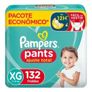 Fraldas Pampers Pants Ajuste Total Xg 132 Unidades GĂȘnero Sem GĂȘnero Tamanho Extra Grande (xg) Fraldas Pampers Pants Ajuste Total Xg 132 Unidades GĂȘnero Sem GĂȘnero Tamanho Extra Grande (xg)