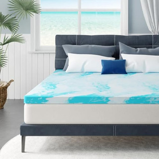 Colchón Queen Mattress Topper De Espuma Viscoelástica De 2 P Colchón Queen Mattress Topper De Espuma Viscoelástica De 2 P