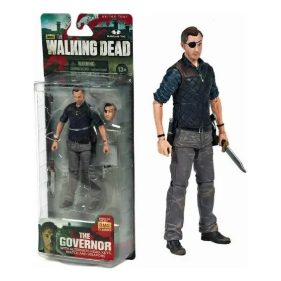 The Walking Dead Figura Articulable The Governor Mcfarlane