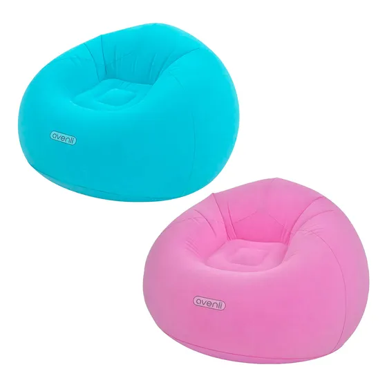 Sillón Puff Inflable Jilong Avenli Living Dormitori El Rey
