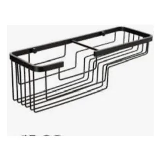 Tatay Organizador Cesta Para Baño Negro Mate 