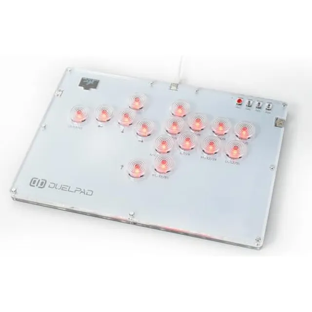 Bitfunx Duelpad Gaming Keypad, Arcade Stick