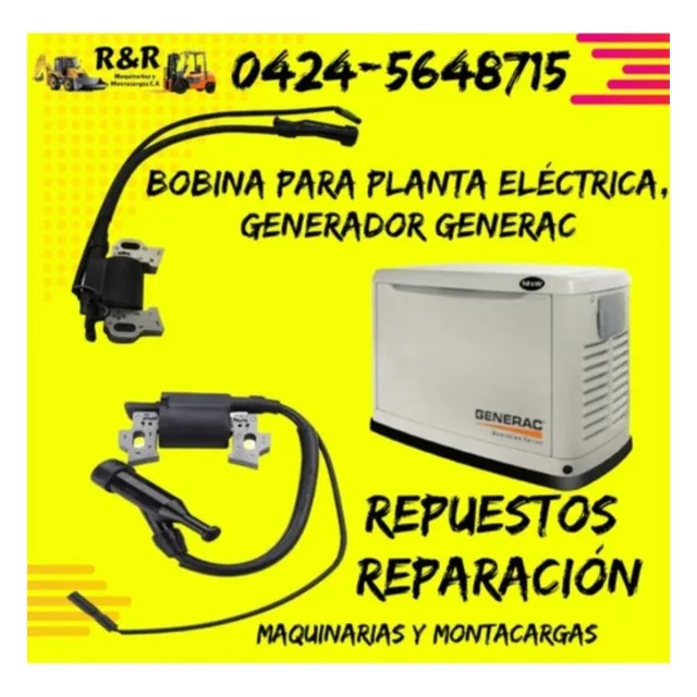 Bobina Para Planta Eléctrica 4kva- 13 Kva 