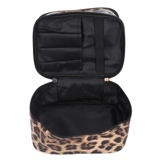 P Bolsa De Cosméticos Portátil De Pvc De Doble Capa Con P Bolsa De Cosméticos Portátil De Pvc De Doble Capa Con