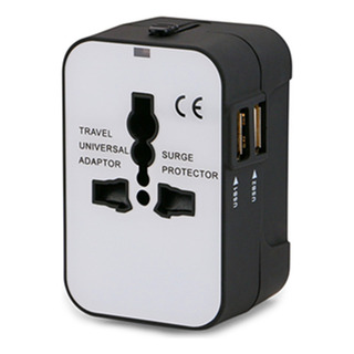 Blanco * Hht202 * 1 Usb 1 Tipo C - Adaptador De Viaje Univer Blanco * Hht202 * 1 Usb 1 Tipo C - Adaptador De Viaje Univer