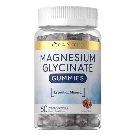 Gomitas De Glicinato De Magnesio Supplement Carlyle, 60 Unid