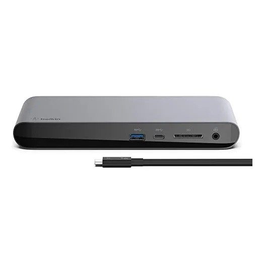 Belkin Thunderbolt 3 Dock Pro Con Cable Thunderbolt 3, Usb C
