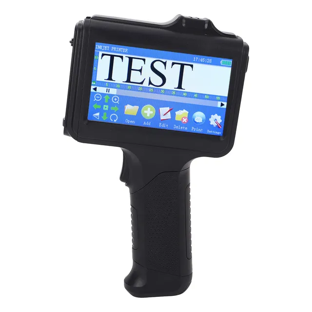 Impresora De Inyección De Tinta Portátil De 12,7 Mm, 2 Ajust