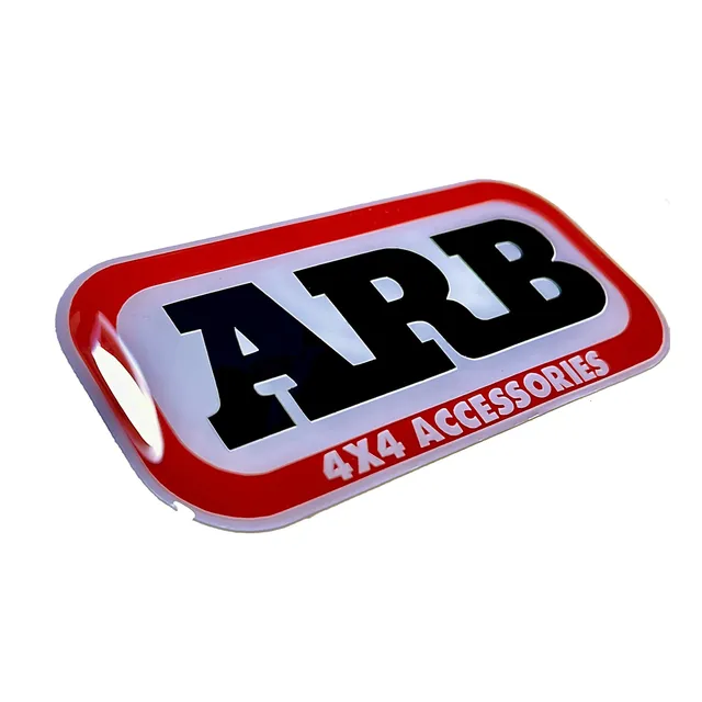 Emblema Arb Parachoque Calcomania Resinado