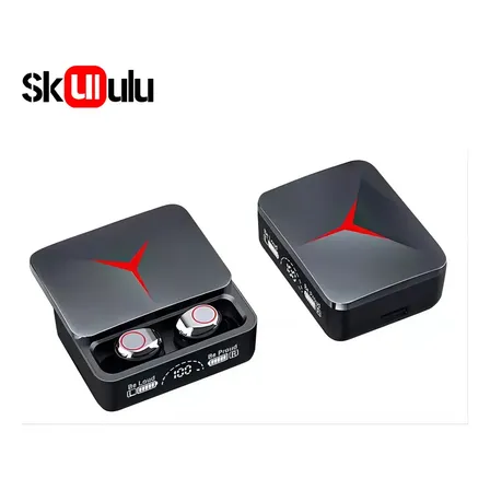 Auriculares Skululu Tws M90 Pro Bluetooth 5.3 In-ear Con Led 4h Batería Resistente Al Agua Negro