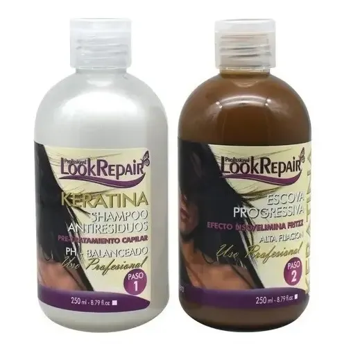 Lookrepair® Keratina Alisado(2 Pasos) 250ml | Cuotas sin interés