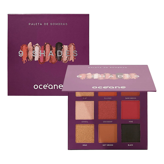 Paleta De Sombras Purple Océane (9 Shades Ou Special Day) Paleta De Sombras Purple Océane (9 Shades Ou Special Day)