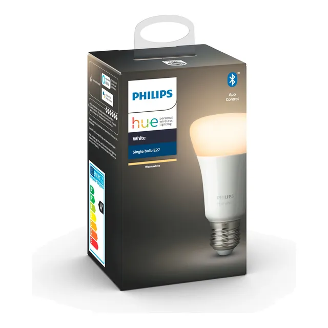 Ampolleta Philips Hue E27 9w Blanco Calido Bluetooth