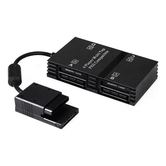 Multitap Para Ps2 Hub Adaptador Joystick Para 4 Jugadores