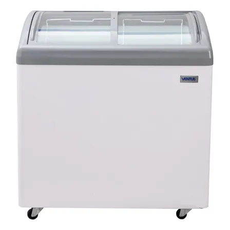 Freezer Horizontal 256 Lts Vidrio Templado Ctv-260c Ventus