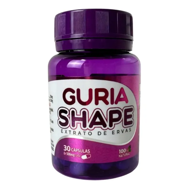 O Emagrecedor Das Famosas Guria Shape 30 Capsulas