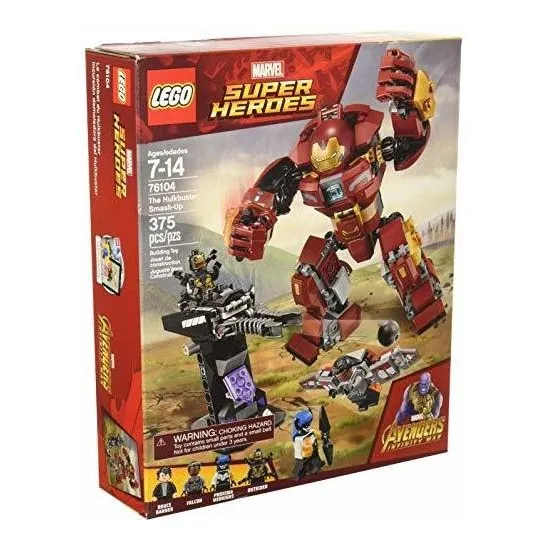 Kit Lego Marvel Super Heroes Avengers 76104  (375 Piezas)