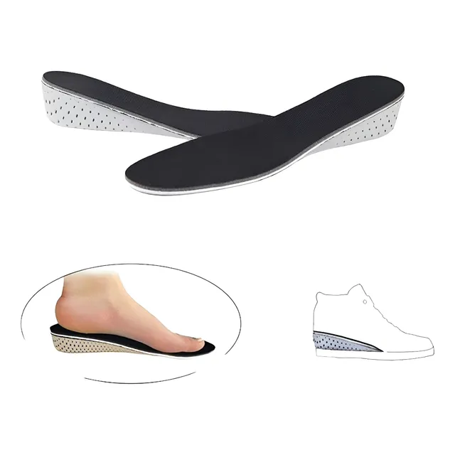 Plantillas De Memory Foam Para Subir Elevar Estatura Altura