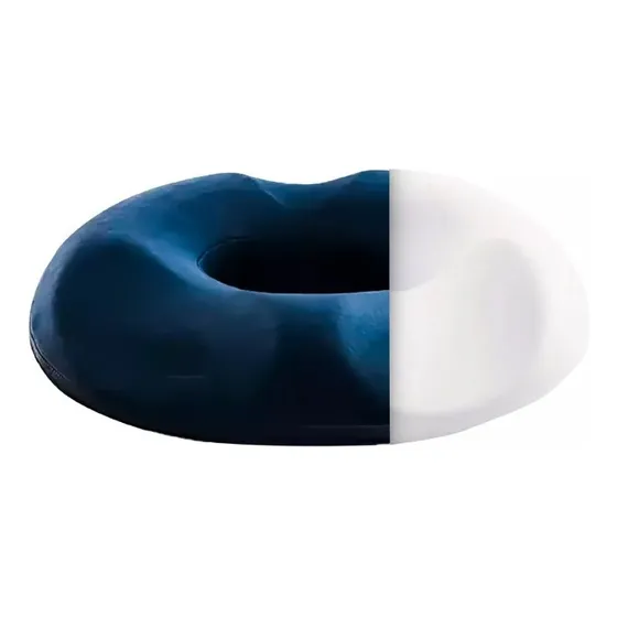Cojin Ortopedico Picaron Antiescaras Memoria Funda Azul