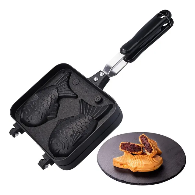 Apt Sartén Para Gofres Con De Taiyaki Máquina Para Hacer