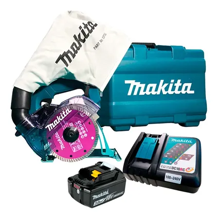 Serra Mármore Profissional Dcc500zk À Bateria 18v Makita