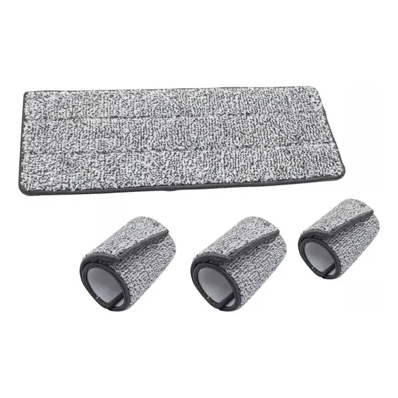 Pack X 4 Paños Microfibra Para Mopa Ultraplana Rectangular
