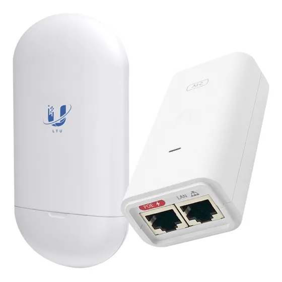 Nanostation Ac Ubiquiti Loco 5ac + Fuente Inyector Poe 24v