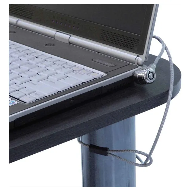 Candado Cable Seguridad Computadora Pc Laptop Portatil Llave