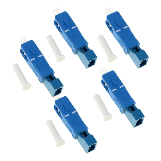- 5 Unidades De Equipamento Óptico Lc Para Conector De