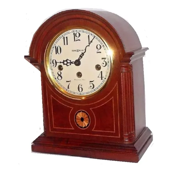 Reloj Antiguo  Mecánico Triple Cuerda Mesa Pared  Alemán