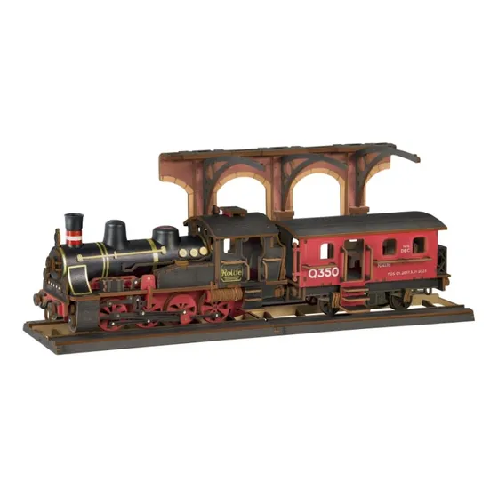 Robotime Puzzle 3d Tren De Vapor Tgs01 Rolife