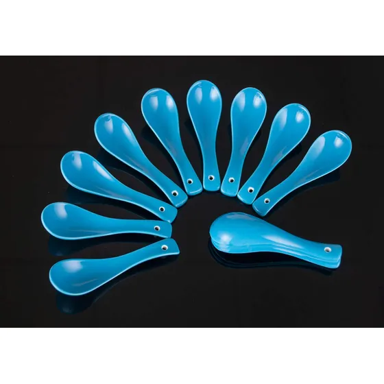 Cuchara Sopa Porcelana 5.5 In Largo 12 Unidad