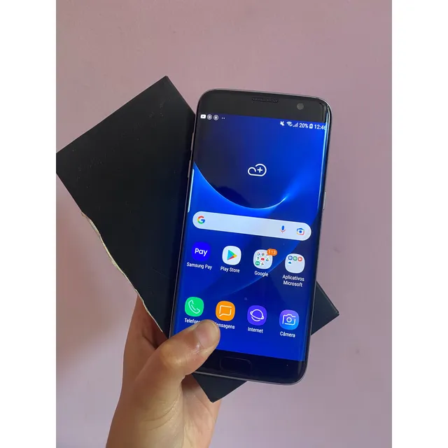 Samsung Galaxy S7 Edge Dual Sim 32 Gb Preto-ônix 4 Gb Ram