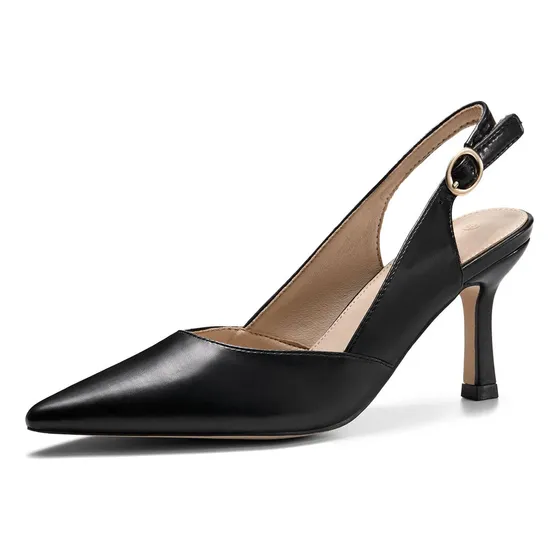 Zapatos De Tacón Destalonado Para Mujer, Fiesta De Boda