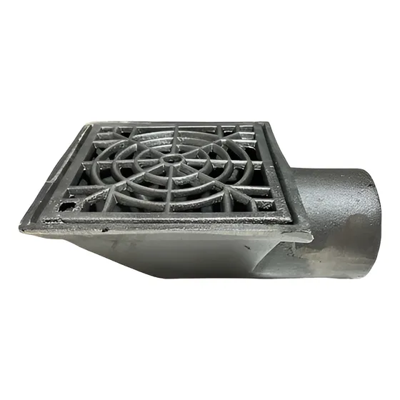 Embudo Rejilla Horizontal 20x20 Hierro Fundido Cu
