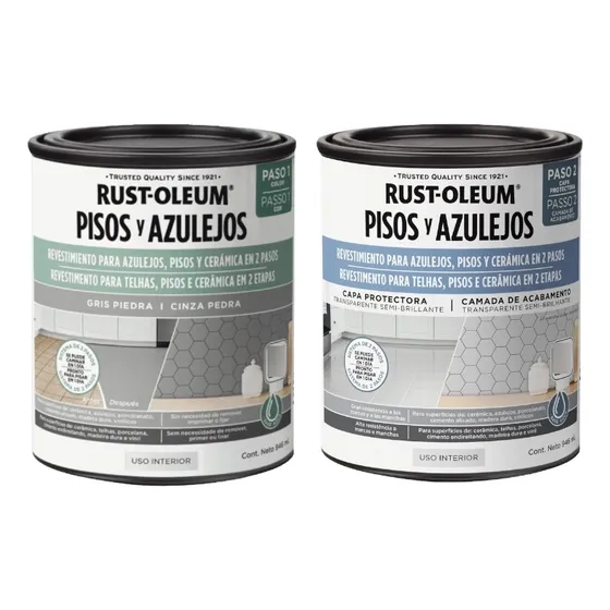 Pack Pintura Ceramicas Pisos Maderas Azulejos Antibacteria