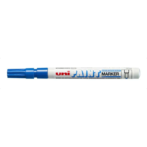 Rotulador permanente Uni Paint Marker azul